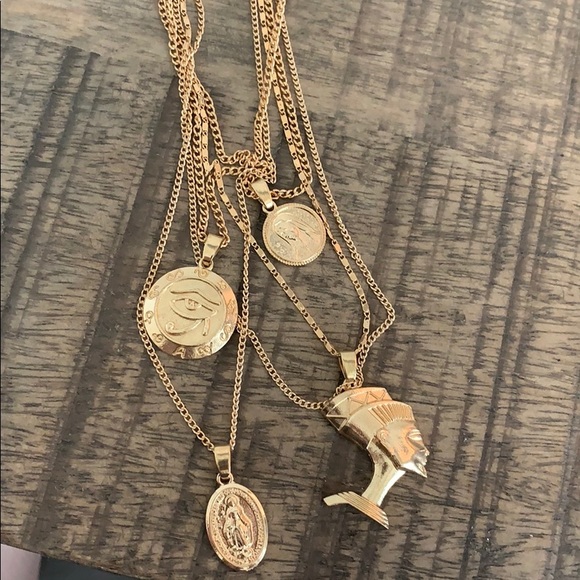 5 strand divine queen necklace